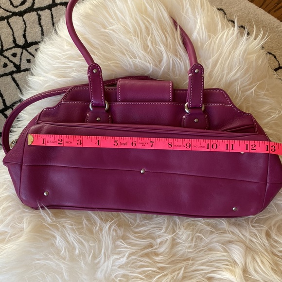 Brand new NWOT Cole Haan Magenta Leather Purse - Picture 7 of 10